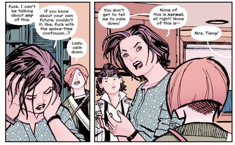 Illustration for article titled In Paper Girls, Time Travel Makes It Too Damn Easy to Hate Yourself